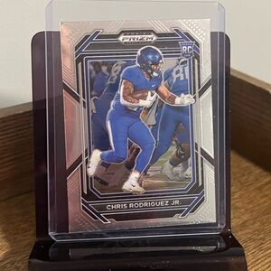 🏈 Chris Rodriguez 2023 Panini Prizm Draft Picks NFL Football Card #130